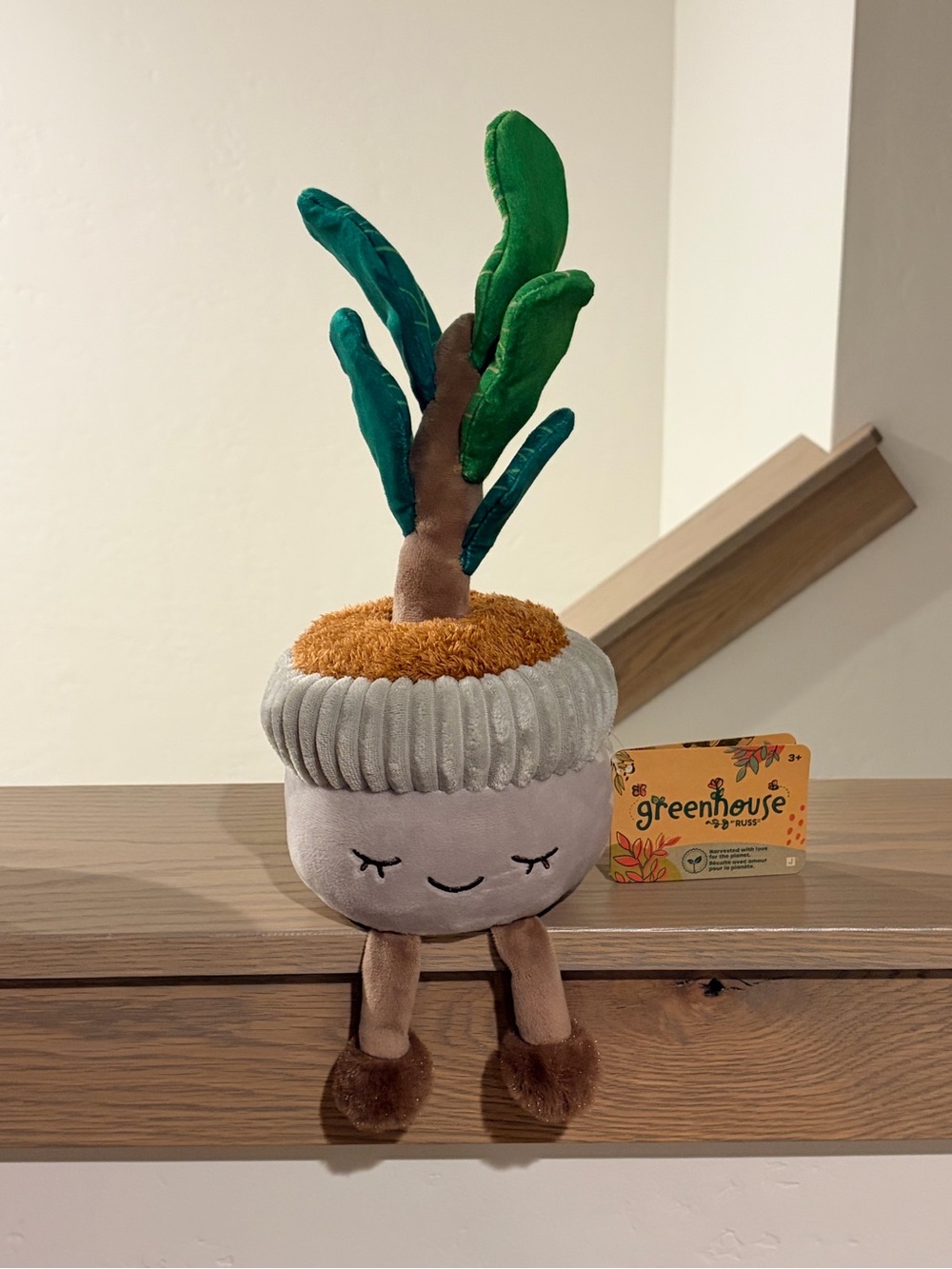 🌱 Greenhouse By Russ Casey the Fiddle Tree Plush Potted Plant 12” BNWT